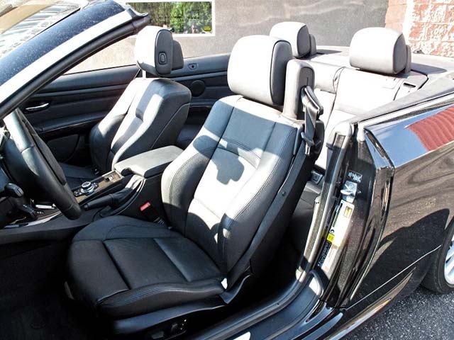 BMW Convertible With Top Down